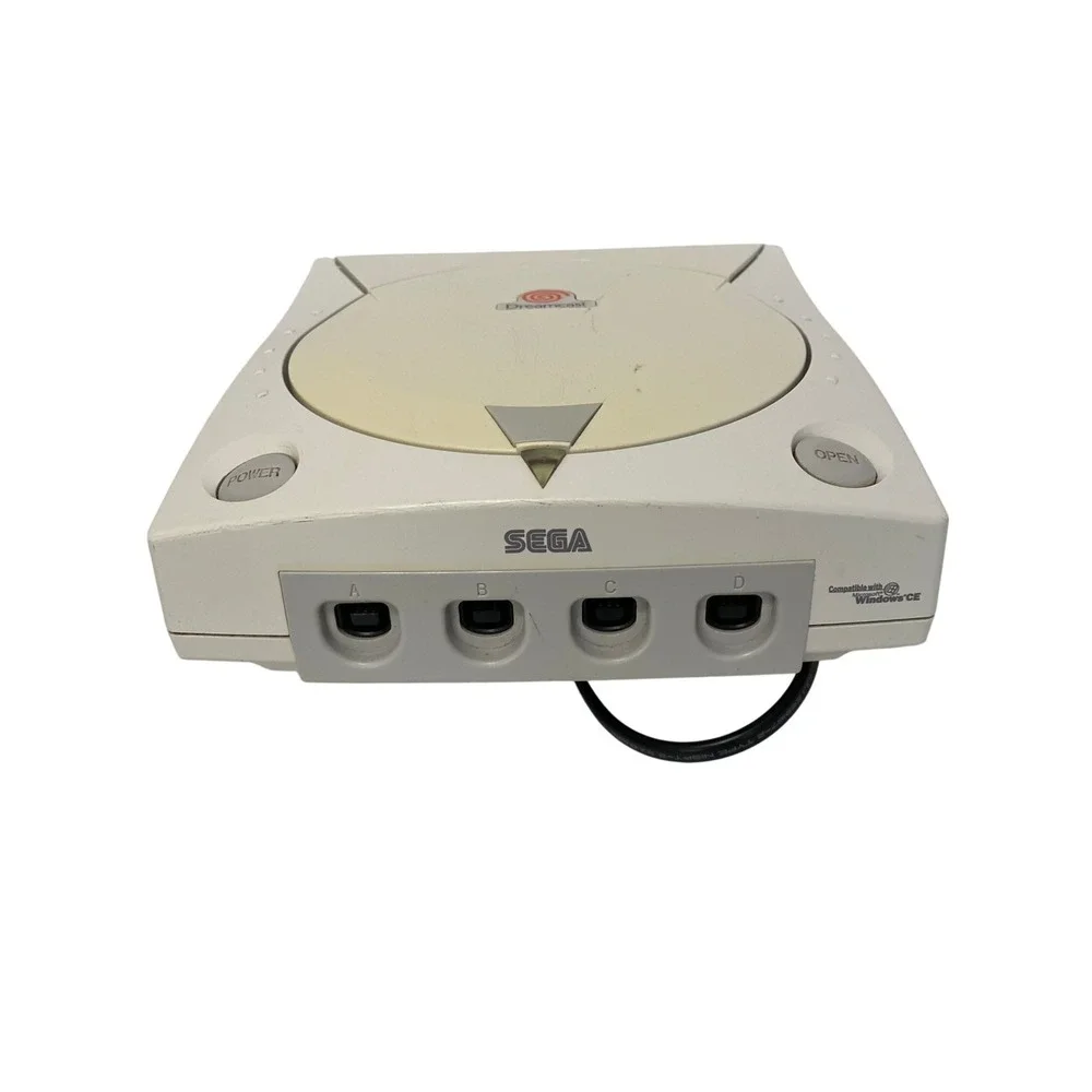 Sega Dreamcast Console HKT-3020 White NTSC-U Fair Windows CE 2000 Retro Gaming